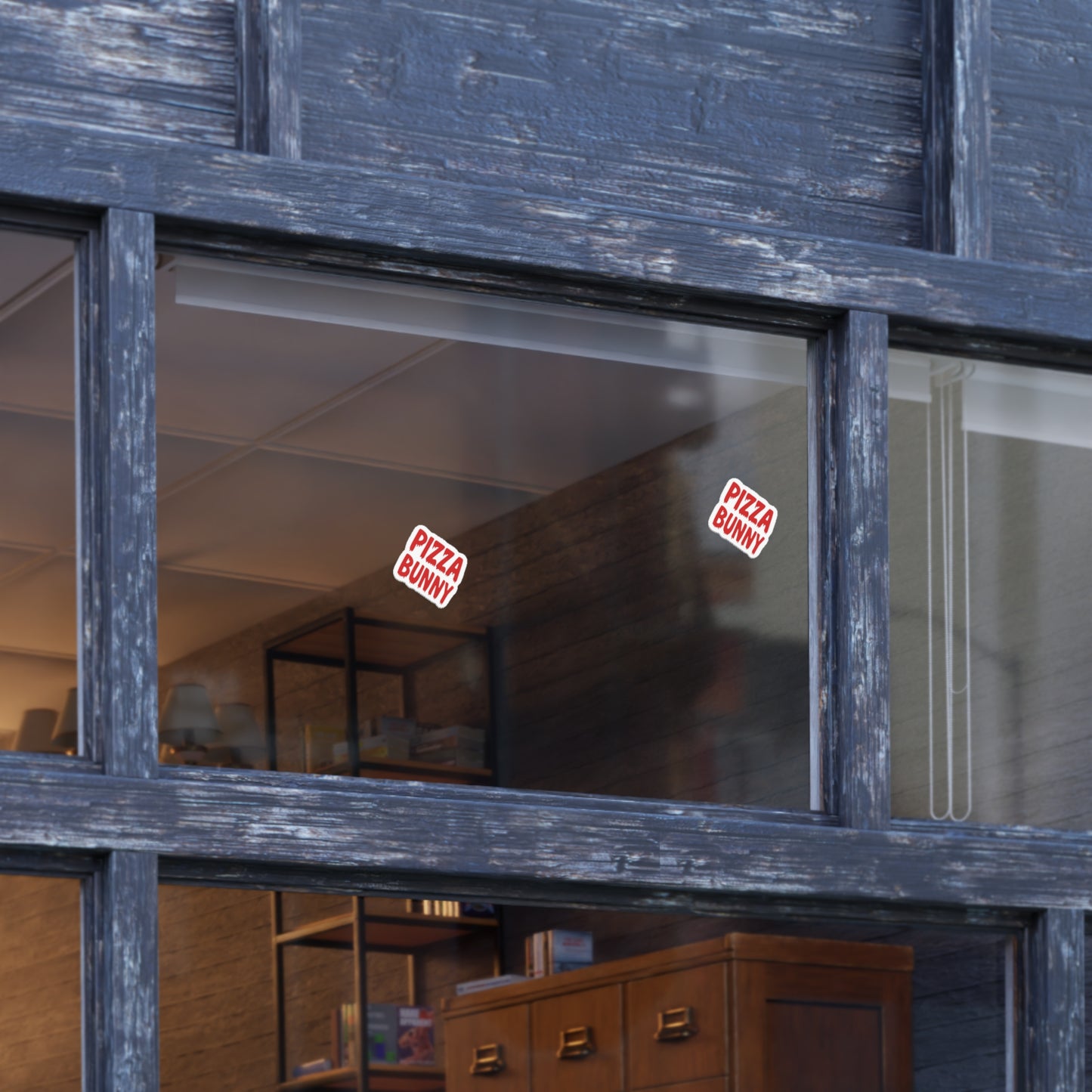 Pizza Bunny Vinyl Sticker Sheet Bundle, 5pcs