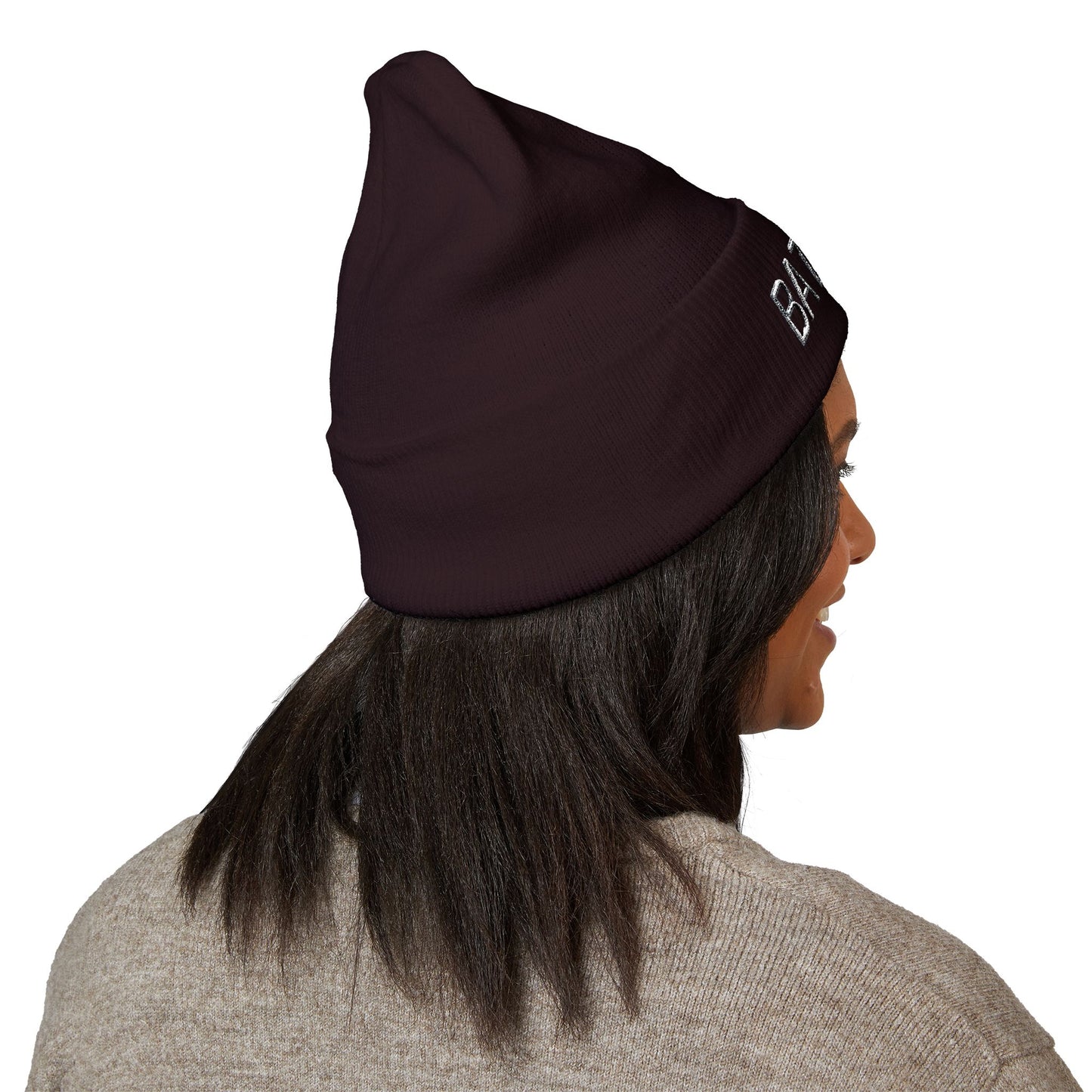 BATTERIE Embroidered Beanie | Warm Winter Hat