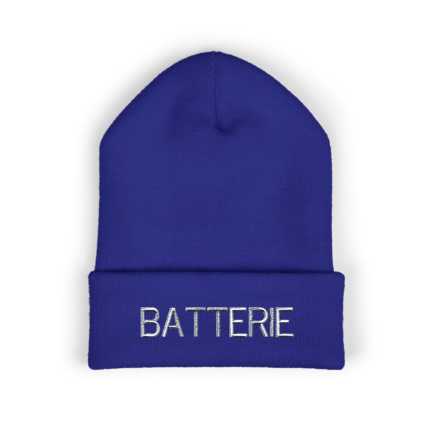 BATTERIE Embroidered Beanie | Warm Winter Hat