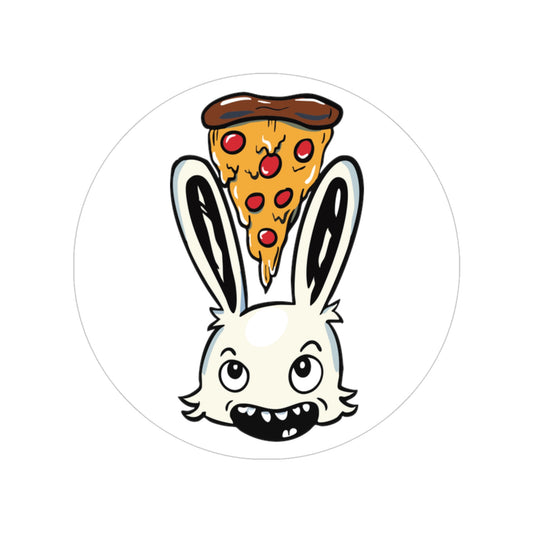 Pizza Bunny Sticker | Ailim Films x Bobbie Locke Collab