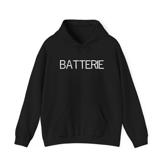 Batterie Pullover Hoodie — Clean Look, Cozy Fit