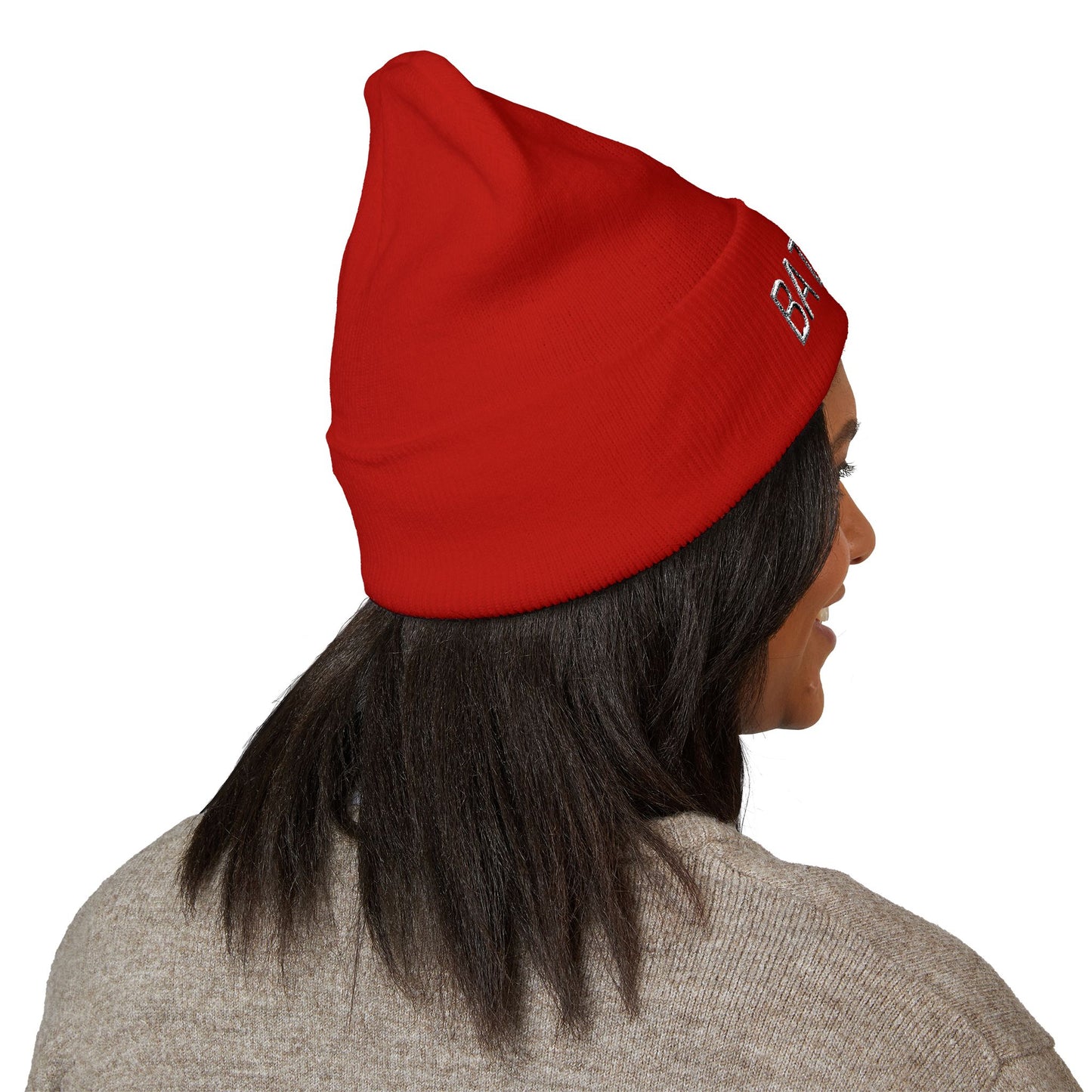 BATTERIE Embroidered Beanie | Warm Winter Hat