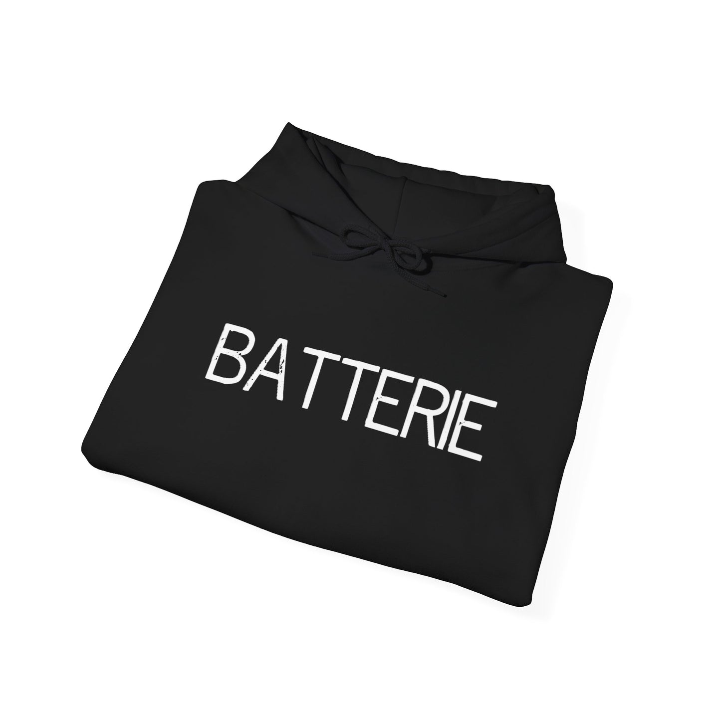 Batterie Pullover Hoodie — Clean Look, Cozy Fit