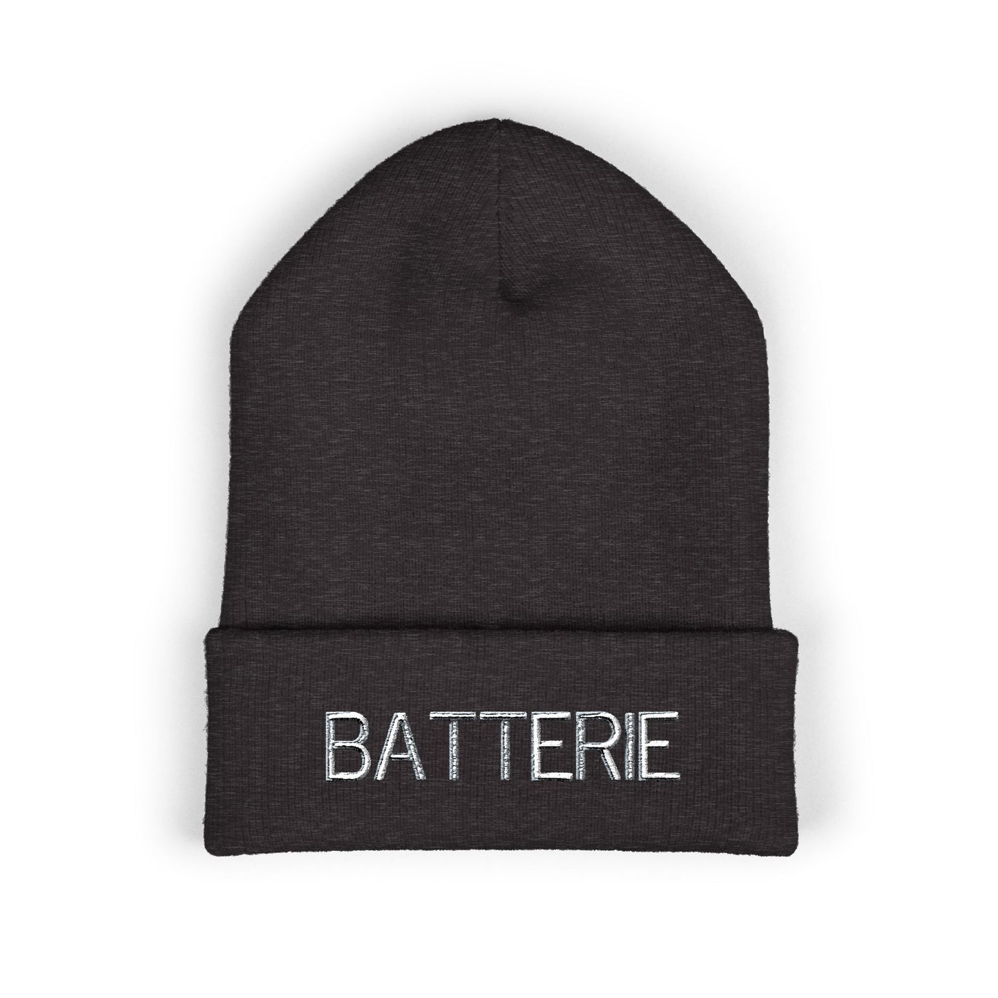 BATTERIE Embroidered Beanie | Warm Winter Hat
