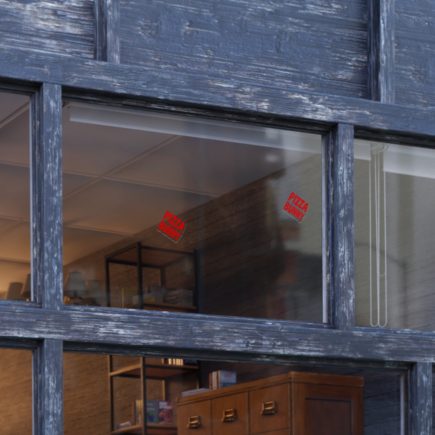 Pizza Bunny Vinyl Sticker Sheet Bundle, 5pcs