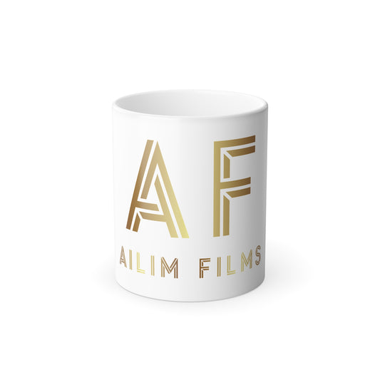 Ailim Films Heat-Reactive Mug – A Cinematic Experience with Every Sip - Color Morphing Mug, 11oz
